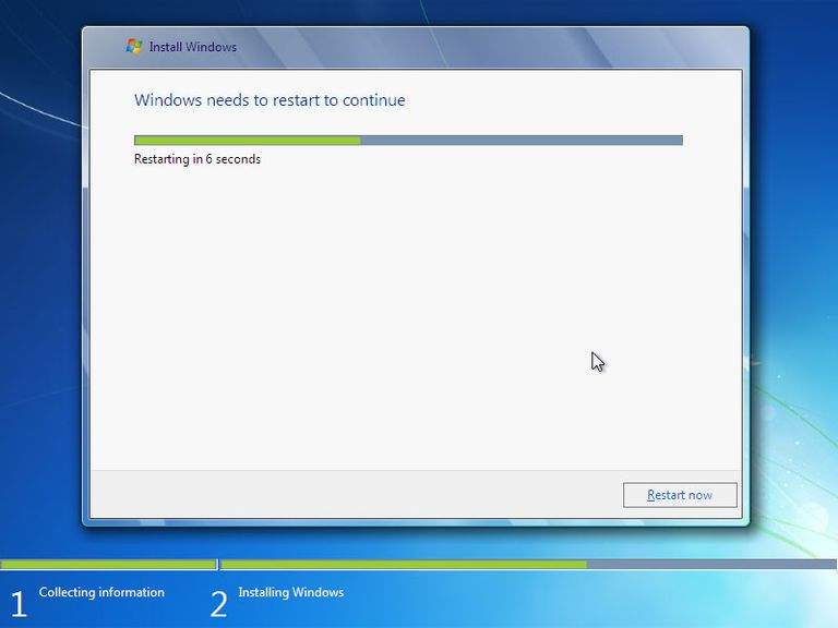 restart Windows 7