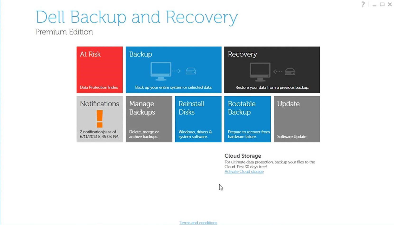  dell backup and recovery premium edition