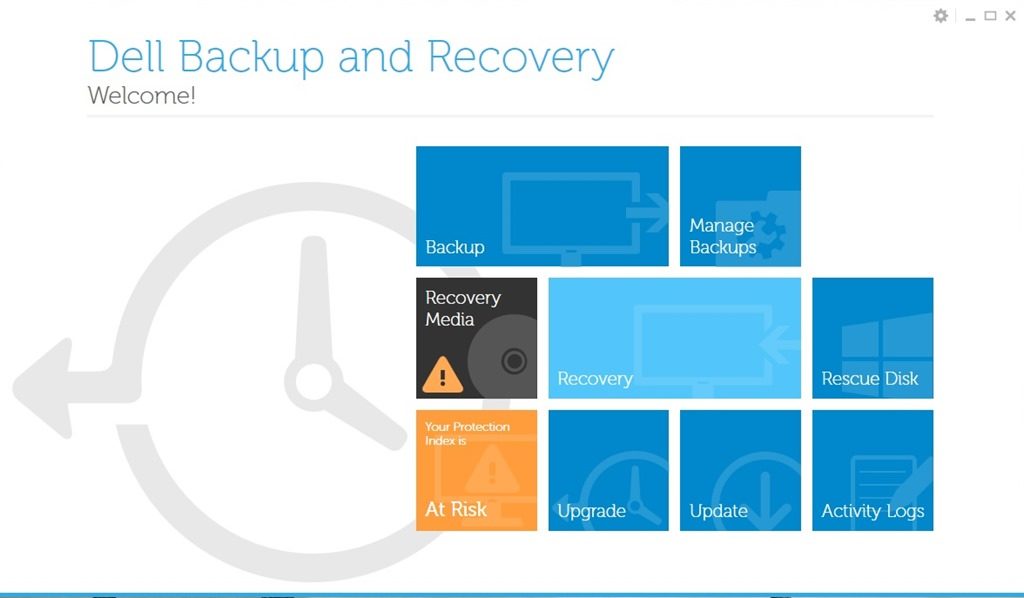 dell backup and recovery