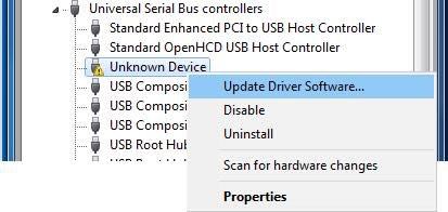 updating driver