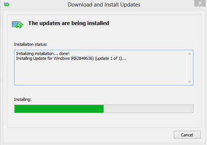 install windows 8.1 update 1