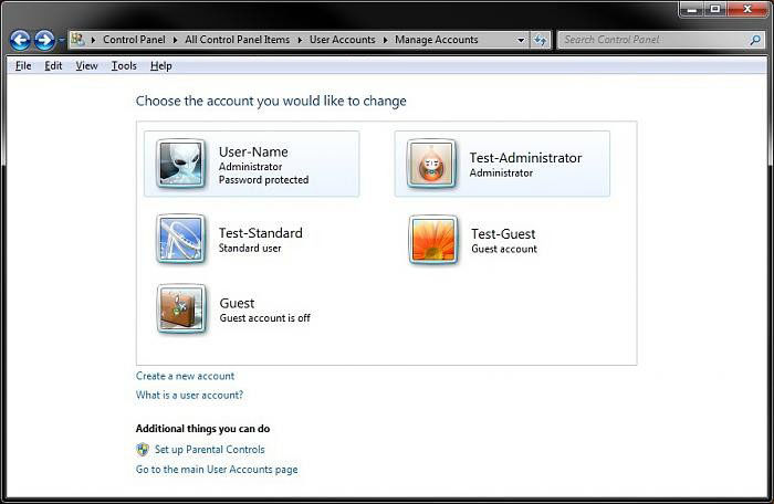 make a user account an administrator account in windows 7