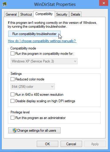 run old software in windows 8