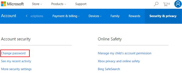 recover my microsoft account