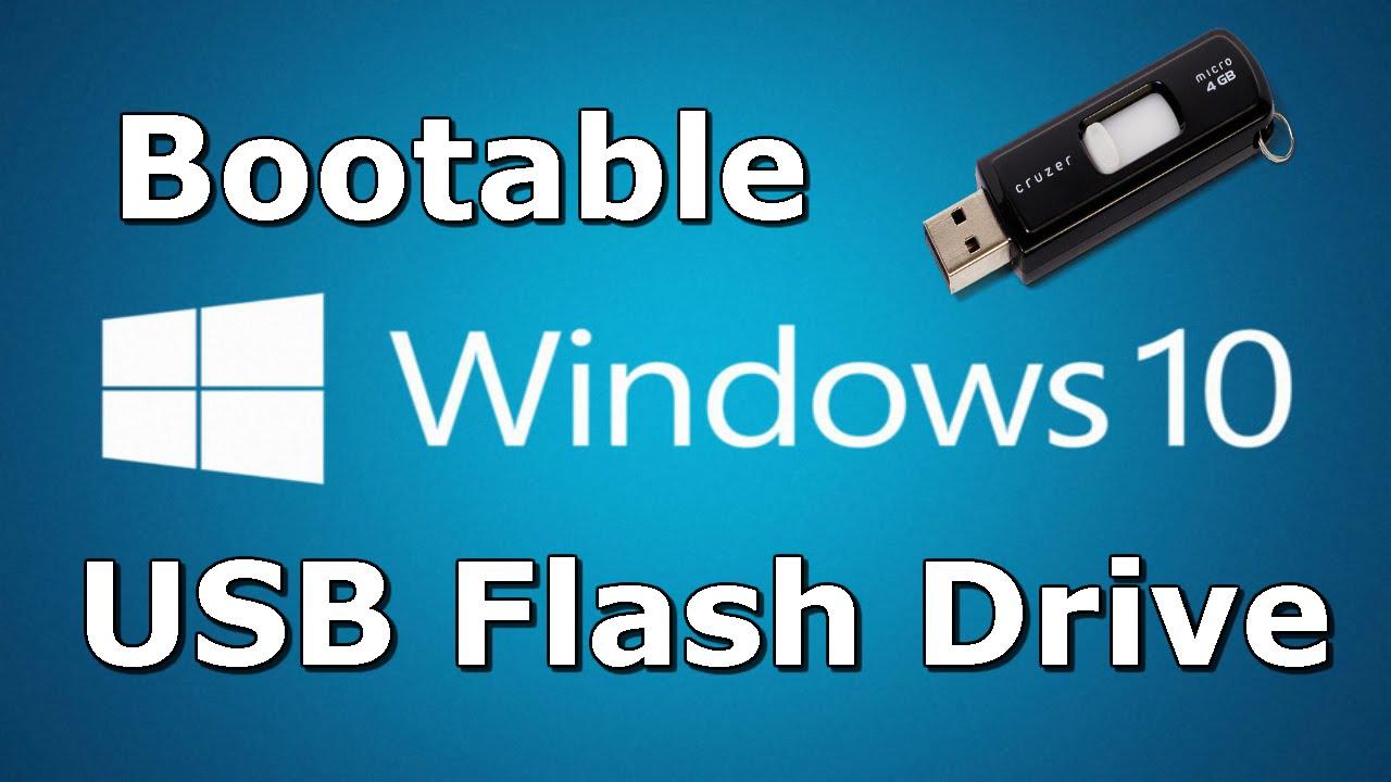download bootable windows 7 usb flash drive