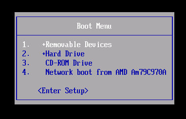 on an hp what key do i push to boot a win 7 os