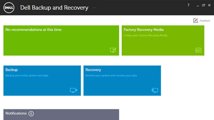 Dell backup and recovery