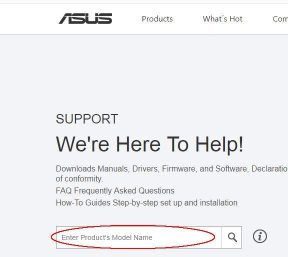 asus touchpad scroll not working windows 7