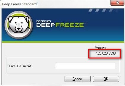 The Easiest Way To Remove The Password Of Deep Freeze