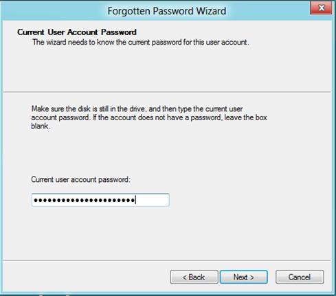 windows 8.1 password recovery disk