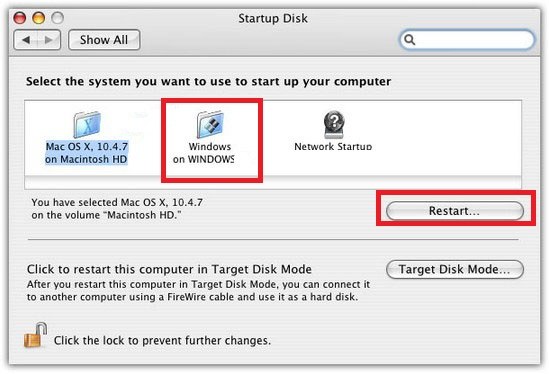 how to switch back to windows 8 from mac os x
