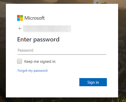 enter current password