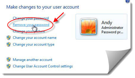 how to skip windows password