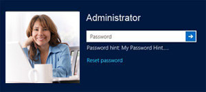 how to break admin password in Windows 8