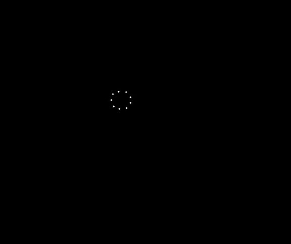 black screen