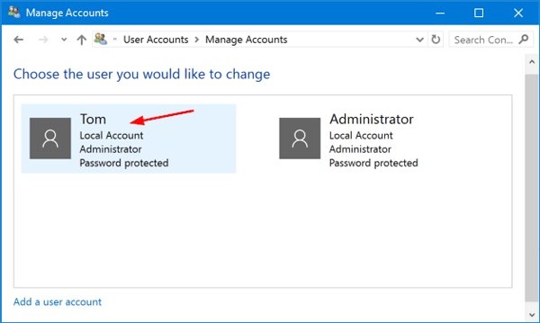 how to find out admin password windows 10