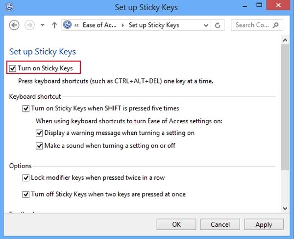 malware sticky keys