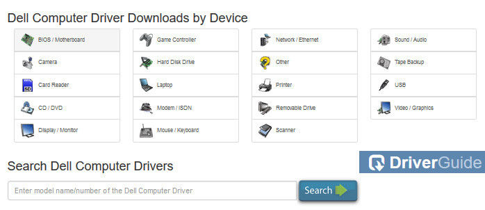 driverguide dell drivers download