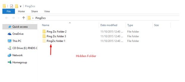 find hidden files