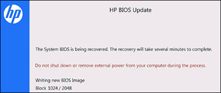 hp bios