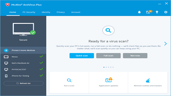 mcafee antivirus plus