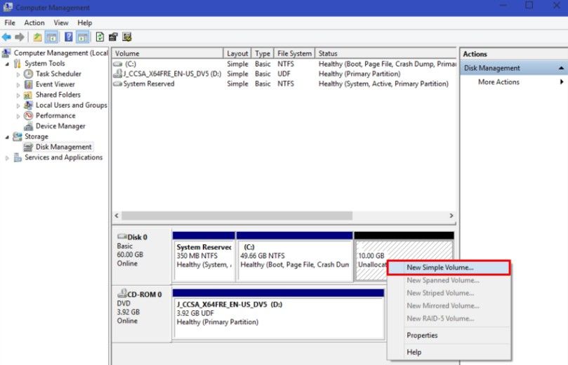 Top 2 Ways to Partition Hard Drive or Disk on Windows 10