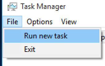 run new task