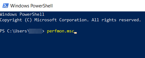 perfmon powershell