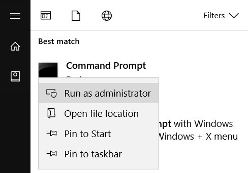 bypass admin privileges windows 10