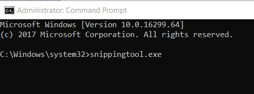 snipping tool cmd