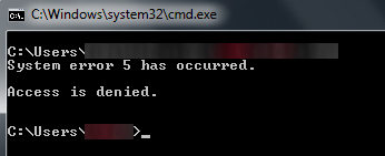 3 Ways To Fix System Error 5 Has Occurred Error On Windows 10/8/7