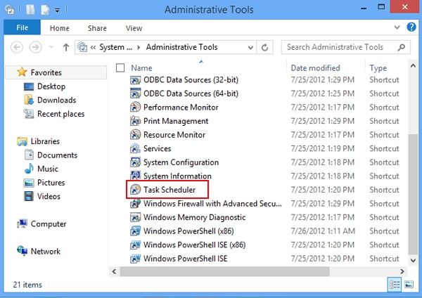How Open Task Scheduler and Create Scheduled Task on Windows 10