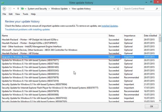 how to fix windows 10 upgrade error code 80240020