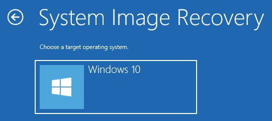 windows 10 recovery