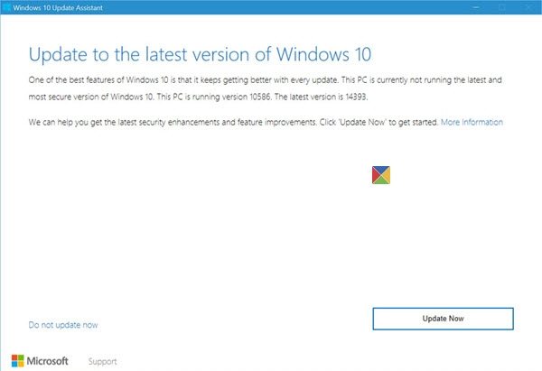 windows 10 upgrade assistant 1