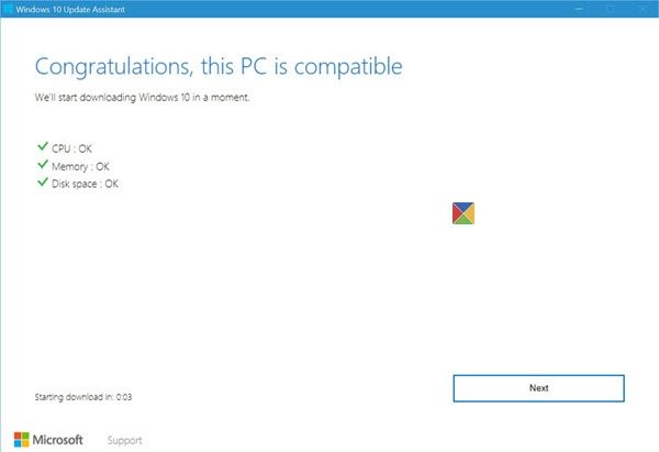 windows 10 upgrade assistant 3