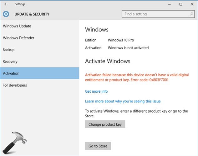 Top 5 Windows 10 Activation Error Codes And How To Fix