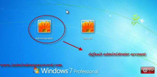 logging on windows 7 as administrator