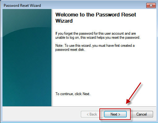 Password Reset Wizard