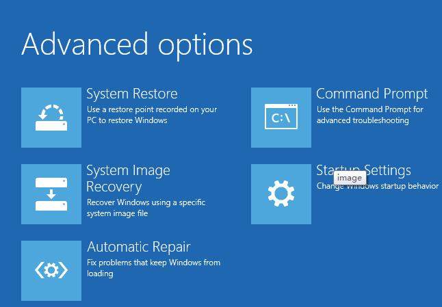 fix windows 8 pc with advanced startup options