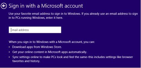 change local account to microsoft account in windows 8.1