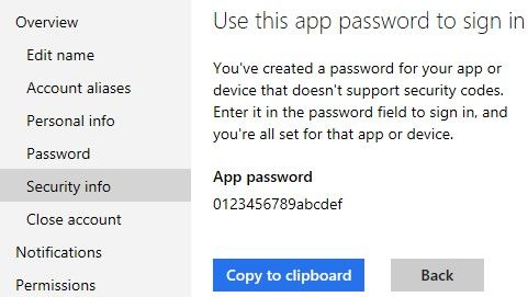 turn on two verification with microsoft account