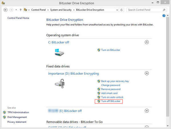 Top 5 Ways To Turn Off Bitlocker On Windows 8 8 1