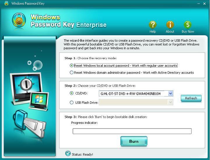 windows 7 password reset