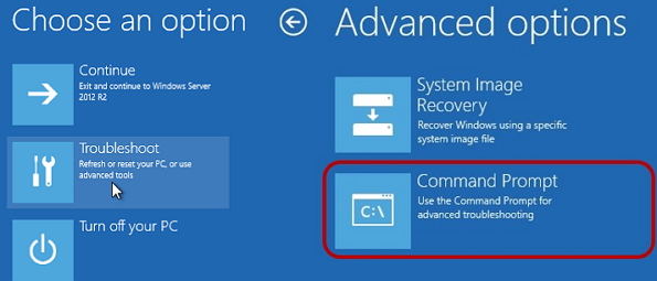 recover lost local administrator password for windows raid server