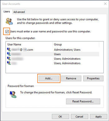 Solved How To Create A New User Account In Windows 10 8 1 8 7