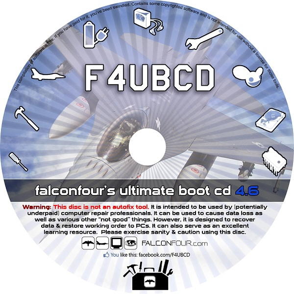 Image result for FalconFours Ultimate Boot CD