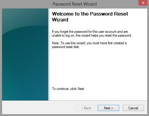 unlock laptop when forgot password
