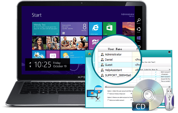 windows password key standard